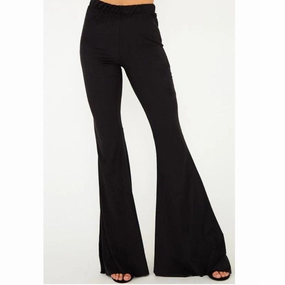 “TENNESSEE” Baby Suede Bell Bottom Flares - Picture 10 of 11